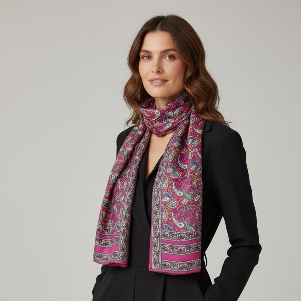 Sally Gee Vintage Oblong Scarf